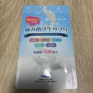 極み菌活生サプリ　31粒　1ヶ月分(ダイエット食品)