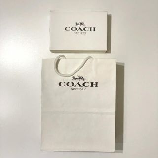 コーチ(COACH)のCOACH コーチ ギフトボックス 紙袋 セット(ショップ袋)