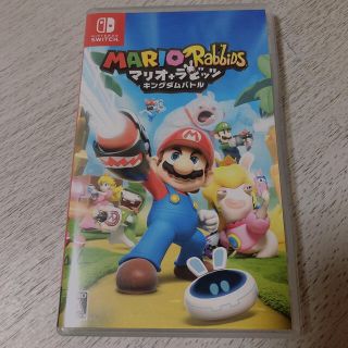 ニンテンドースイッチ(Nintendo Switch)のマリオ＋ラビッツ キングダムバトル Switch 中古(家庭用ゲームソフト)