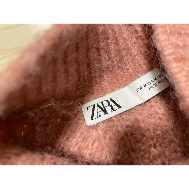 ZARA(ザラ)のZARA ザラ　ニット　ピンク レディースのトップス(ニット/セーター)の商品写真