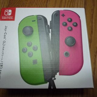 ニンテンドースイッチ(Nintendo Switch)のJoy-Con (L) ネオングリーン/ (R) ネオンピンク(その他)