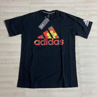 アディダス(adidas)の2.新品 アディダス adidas メンズロゴTシャツ XSサイズ ブラック(Tシャツ/カットソー(半袖/袖なし))