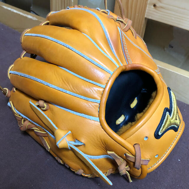 MIZUNO(ミズノ)のミズノプロ　硬式グローブ　内野手用 スポーツ/アウトドアの野球(グローブ)の商品写真