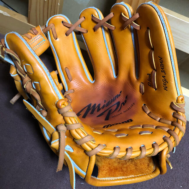 MIZUNO(ミズノ)のミズノプロ　硬式グローブ　内野手用 スポーツ/アウトドアの野球(グローブ)の商品写真