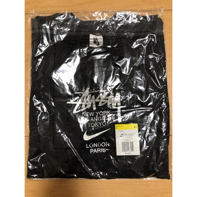 【S】ナイキ ステューシー インターナショナル Tシャツ 黒 2