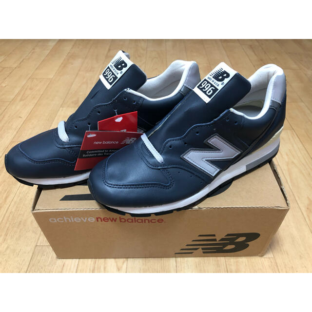 デッド new balance M996 レザー ネイビー オリジナル usa製