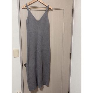 ザラ(ZARA)のZARA リブキャミワンピース(ロングワンピース/マキシワンピース)