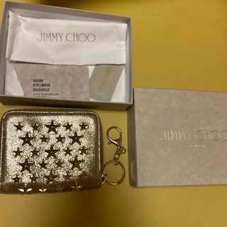 ジミーチュウ(JIMMY CHOO)のJIMMY CHOO  ゴールド 財布   正規品  ジミーチュウ(財布)