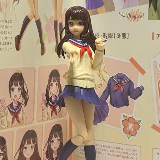 コトブキヤ(KOTOBUKIYA)の創彩少女庭園　結城まどか　(桃桜高校・冬服)  完成品(模型/プラモデル)