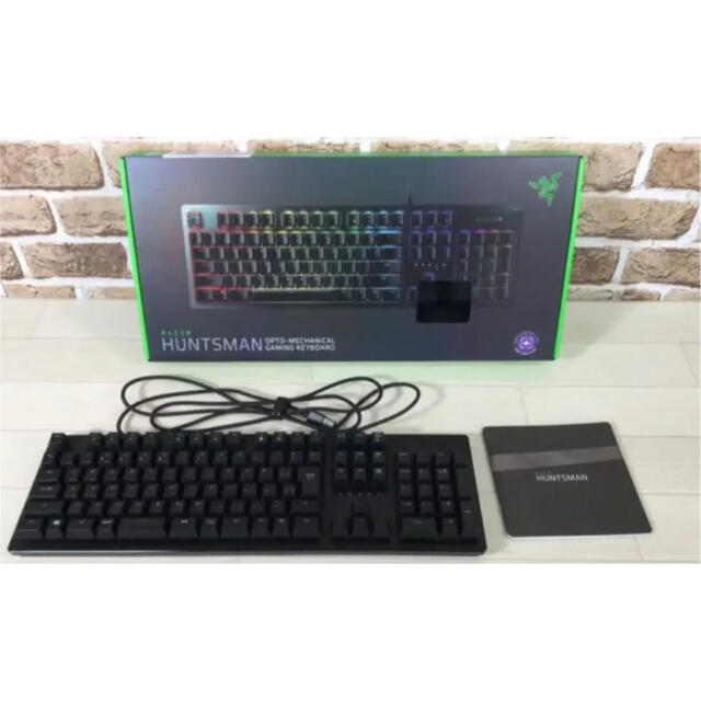 【超美品】Razer Huntsman JP ゲーミングキーボード 日本語/JP