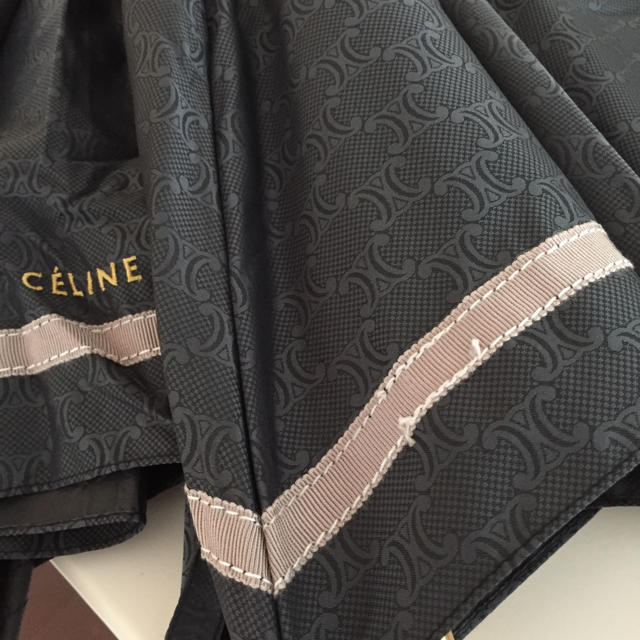 celine(セリーヌ)のレア CELINE 日傘 折りたたみ レディースのファッション小物(傘)の商品写真