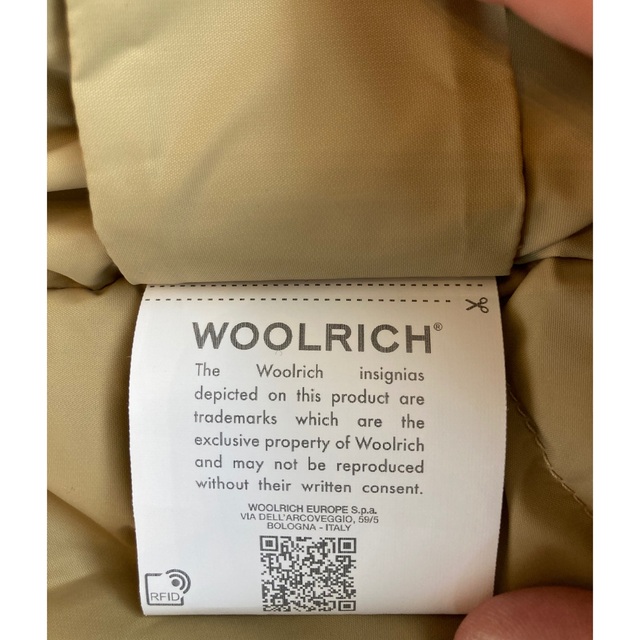 WOOLRICH(ウールリッチ)の【新品未使用】ウールリッチ ニューアークティックパーカー　ダウン　XXS メンズのジャケット/アウター(ダウンジャケット)の商品写真