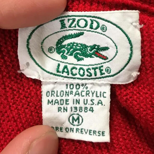 LACOSTE(ラコステ)のラコステ/IZOD LACOSTE/ニット/セーター/USA製 メンズのトップス(ニット/セーター)の商品写真