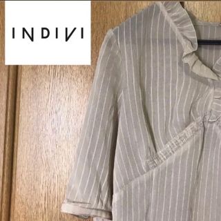 インディヴィ(INDIVI)の【INDIVI 】ブラウス(シャツ/ブラウス(長袖/七分))