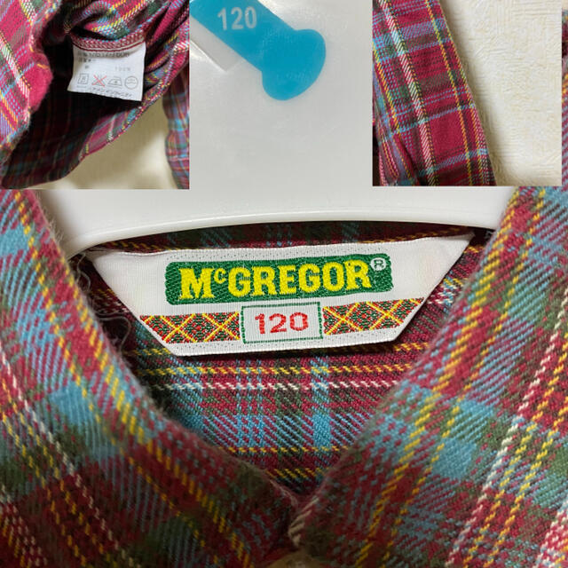 McGREGOR(マックレガー)のMcGREGOR キッズ　シャツ　美品 キッズ/ベビー/マタニティのキッズ服男の子用(90cm~)(ブラウス)の商品写真