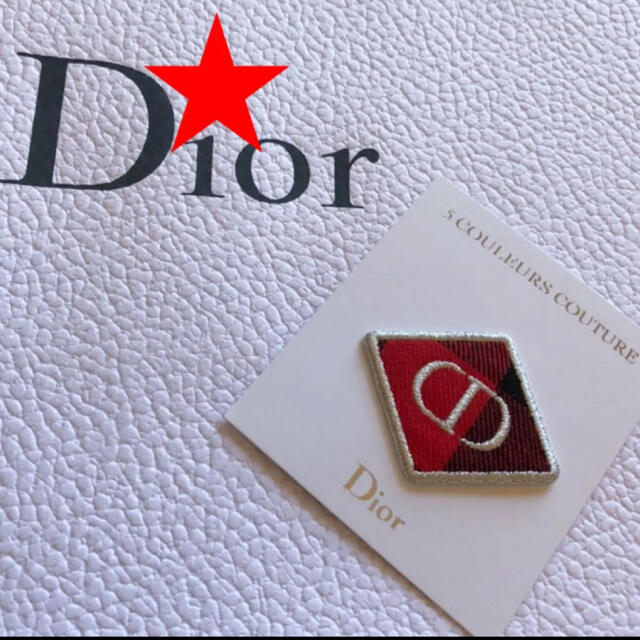 Christian Dior(クリスチャンディオール)の新品非売品★Dior★ディオール ワッペン.*・゜　.゜・*. ハンドメイドの素材/材料(各種パーツ)の商品写真