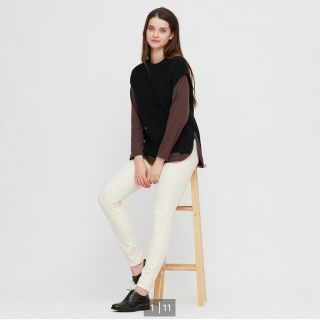 ユニクロ(UNIQLO)のUNIQLO コットンロングシャツテールT   Mサイズ(Tシャツ(長袖/七分))