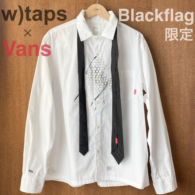 Wtaps × Vans Blackflag 限定 タイ & シャツ ヴァンズ