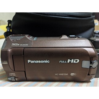 パナソニック(Panasonic)の【中古良品箱なし】Panasonic　HC-W870M【ビデオカメラ】(ビデオカメラ)