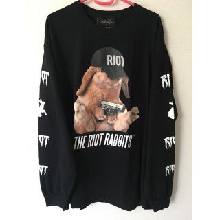 ミルクボーイ(MILKBOY)のmilkboy THE RIOT RABBITS うさぎ長袖Tシャツスウェット(Tシャツ/カットソー(七分/長袖))