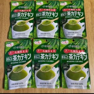 イトウエン(伊藤園)の伊藤園 有機粉末茶 国産茶葉100％使用 まるごと茶カテキン 6袋(健康茶)