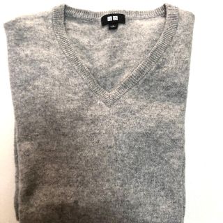 ユニクロ(UNIQLO)のユニクロ カシミヤセーター100％✨ L(ニット/セーター)