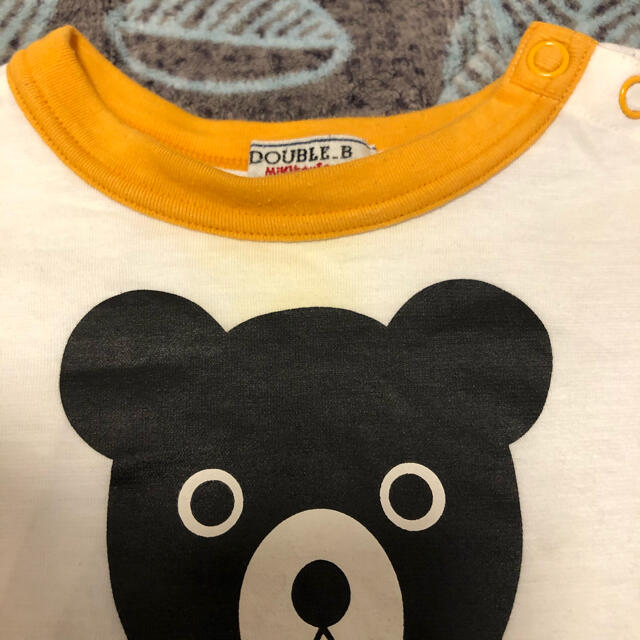 DOUBLE.B(ダブルビー)のミキハウス ダブルビー Tシャツ2枚セット キッズ/ベビー/マタニティのベビー服(~85cm)(Ｔシャツ)の商品写真