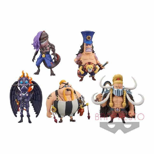 ワンピース ワールドコレクタブルフィギュア 百獣海賊団1 全5種セット