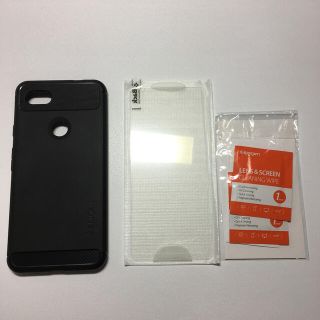 シュピゲン(Spigen)のSPIGEN製　Pixel3a XL用ケース&ガラスフィルム(Androidケース)