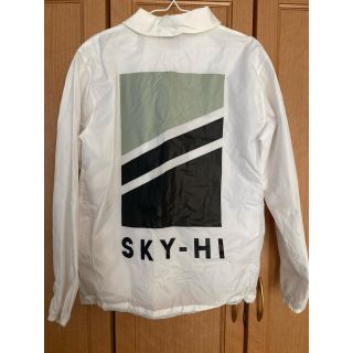 SKYHi - SKY-HI 2018 RAGグッズ コーチジャケット 白の通販｜ラクマ