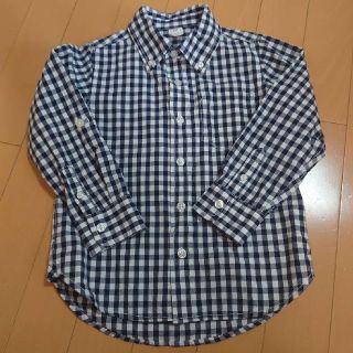 ギャップ(GAP)の値下げ 美品☆GAP 可愛いチェックシャツ 男子105cm☆(ブラウス)