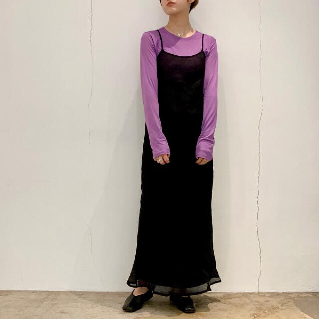 Baserange ベースレンジ　DYDINE DRESS リネンワンピース