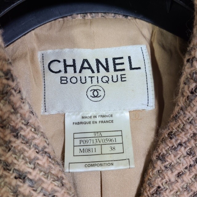CHANEL - 【ピンクツイード】 CHANEL ツイード シャネルスーツ スーツ