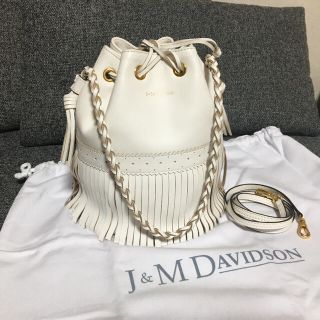 ジェイアンドエムデヴィッドソン(J&M DAVIDSON)のj&mデビッドソン　カーニバル　M  白(ショルダーバッグ)