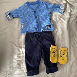 ベビーギャップ(babyGAP)の70㎝　ベビー服セット(カーディガン/ボレロ)