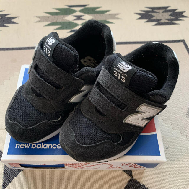 New Balance(ニューバランス)のニューバランス313  15.5㎝　黒 キッズ/ベビー/マタニティのキッズ靴/シューズ(15cm~)(スニーカー)の商品写真