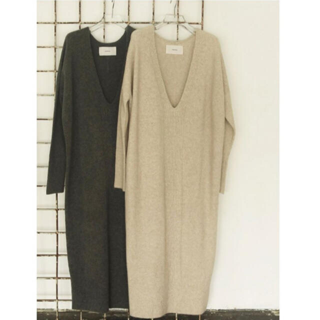 TODAYFUL(トゥデイフル)のTODAYFUL Raccoon Knit Dress  レディースのワンピース(ロングワンピース/マキシワンピース)の商品写真