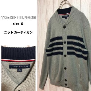 トミーヒルフィガー(TOMMY HILFIGER)の【美品】 トミーヒルフィガー ニットカーディガン(カーディガン)