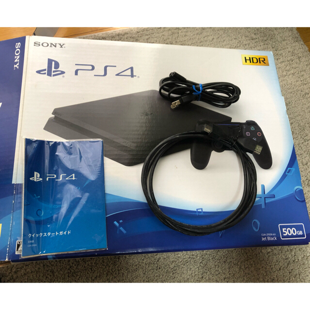PS4 500GB 本体 コントローラー2個付き PS4 500GB 本体 コントローラー2個付き