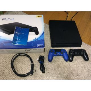 PS4 slim 500GB コントローラ2個付き