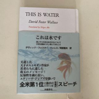 これは水です(文学/小説)