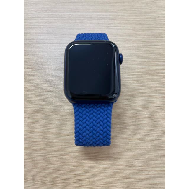 【激安大特価！】 Apple Watch ブルー series6 腕時計(デジタル)