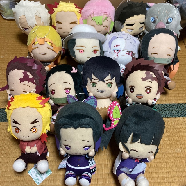 鬼滅の刃 でっかいぽふっと ぬいぐるみ 16個セット 鬼滅の刃 でっかいぽふっと ぬいぐるみ 16個セット