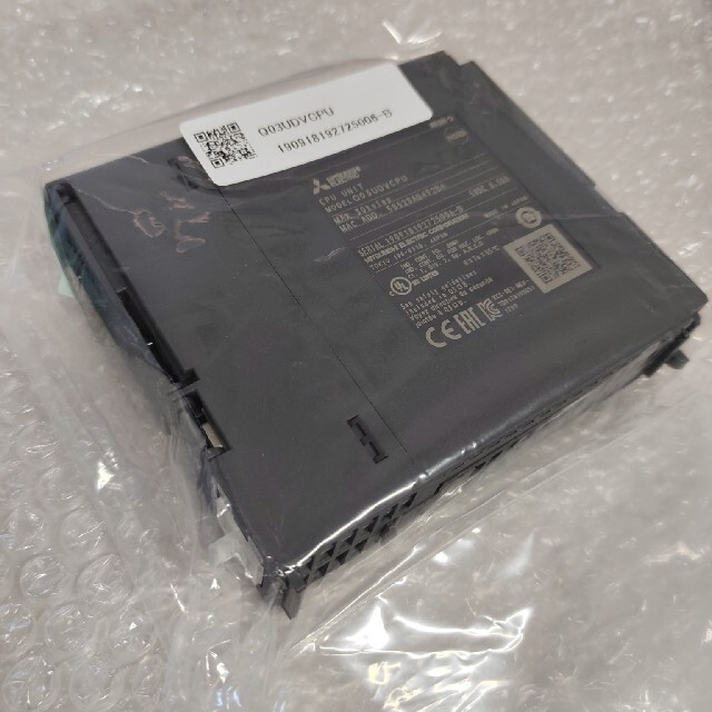 三菱 PLC シーケンサ Q03UDVCPU 新品未開封