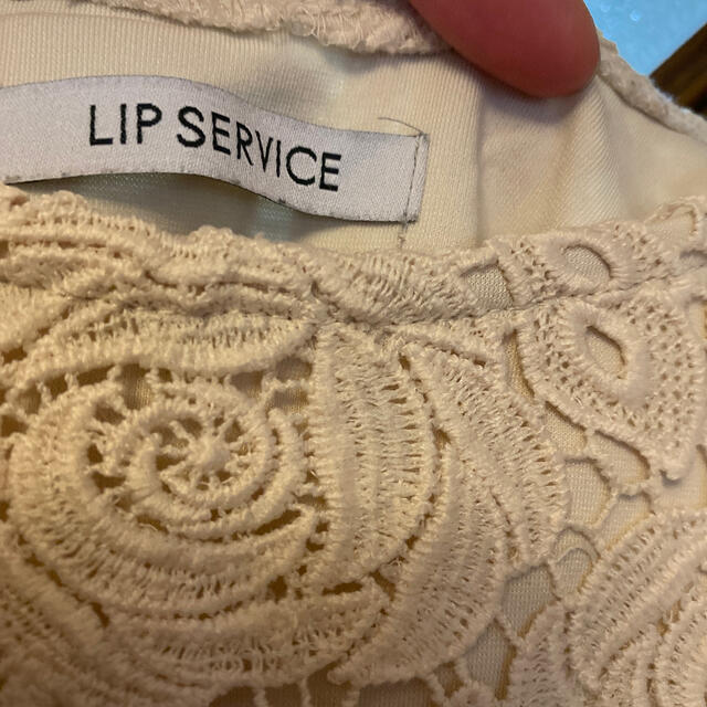 LIP SERVICE(リップサービス)のリップサービス　レース　ワンピース レディースのワンピース(ミニワンピース)の商品写真