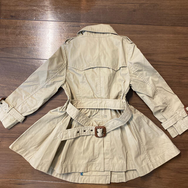 Ralph Lauren(ラルフローレン)のラルフローレン　トレンチコート110㎝ キッズ/ベビー/マタニティのキッズ服女の子用(90cm~)(コート)の商品写真