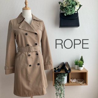 ロペ(ROPE’)の【美品】❣️ ROPE  トレンチコート　ベージュ　Mサイズ(トレンチコート)