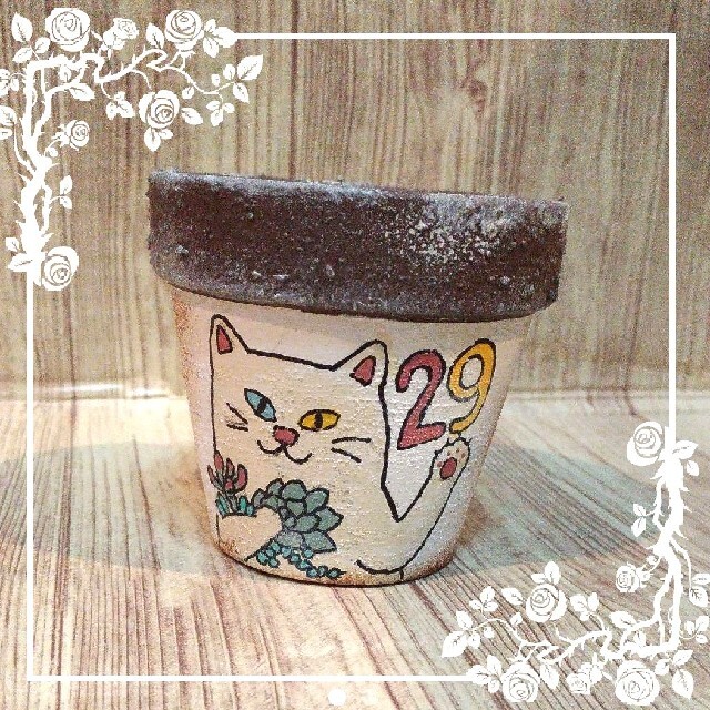 リメイク鉢♡ ハンドメイドのフラワー/ガーデン(プランター)の商品写真