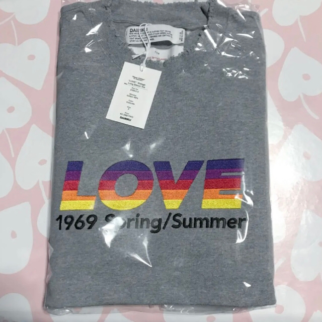 Jieda(ジエダ)のDAIRIKU LOVE Vintage Long Sleeve Tee メンズのトップス(Tシャツ/カットソー(七分/長袖))の商品写真