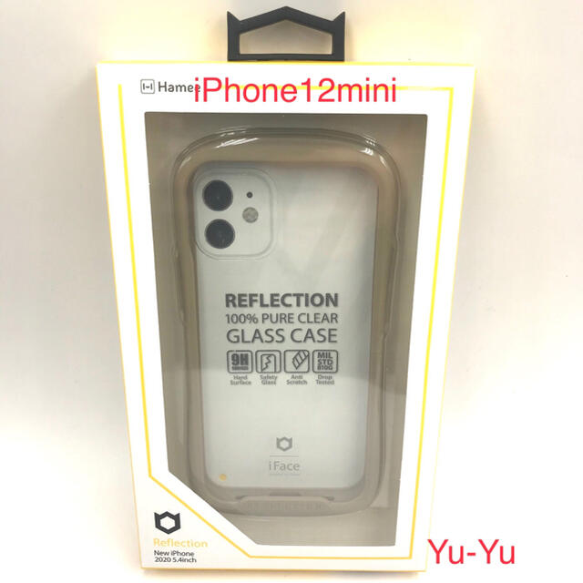 iFace Reflectionクリアケースベージュ12mini アイフェイス